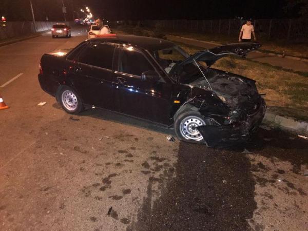В Михайловске автоледи спровоцировала аварию, два человека пострадали